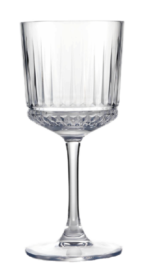 Anubhav Janni Wine Glass D Soga 320 Ml Ribbed Glass Wine Goblets Clear Stemmed Water Juice Glasses for Home Parties and Dining Vertical Fluted Glassware (Pack Of 4 Pcs) - Image 3
