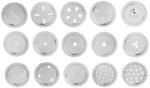 Anubhav Janni Kitchen Press Stainless Steel Machine Chakli Sev Noodles Gathiya Bhujiya Cookies Farsan Namkeen Snacks with Jaalis Sancha Home Multiple Gathiya (Pack Of 1 Pcs) - Image 2