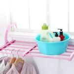 Anubhav Janni Balcony Drying Rack Towel Holder Indoor Outdoor Easy Install Folding Clothes Towels Hanging On The Door Window for Clothing Socks Shoes (Pack Of 1 Pcs) - Image 6
