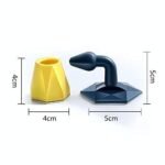 Anubhav Janni Floor Rubber Door Draft Stopper Stopper,Floor Holder Bumper Strip,Rubber Doorstop Double Sided Tape Hidden Sticker Under Seal for Noise Dust and Home Office Room (Pack Of 1 Pcs) - Image 3