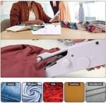 Anubhav Janni Handy Stitch Machine Electric Mini Hand Sewing Stapler Style Home Tailoring Silai Emergency Stitching Handheld For Portable Stapler Style (Pack Of 1 Pcs) - Image 4