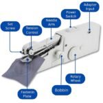 Anubhav Janni Handy Stitch Machine Electric Mini Hand Sewing Stapler Style Home Tailoring Silai Emergency Stitching Handheld For Portable Stapler Style (Pack Of 1 Pcs) - Image 5