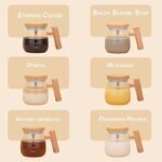 Anubhav Janni Self Stirring Glass Mug Mug Electric High Speed Mixing Cup Rechargeable Coffee with Cup for Coffee Milk Protein Powder at Home Office Glass Lid Handle Auto (Pack Of 1 Pcs) - Image 2