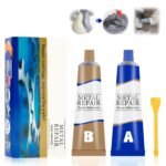 Anubhav Janni Metal Repair Glue Paste Set Permanent for Plastic Wood Caster Ab Group Double Tube Industrial Heat Resistance Cold Weld Paste Magic Mending Adhesive Gel (Pack Of 1 Pcs) - Image 2