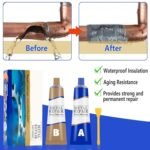 Anubhav Janni Metal Repair Glue Paste Set Permanent for Plastic Wood Caster Ab Group Double Tube Industrial Heat Resistance Cold Weld Paste Magic Mending Adhesive Gel (Pack Of 1 Pcs) - Image 6