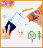Anubhav Janni Wall Stain Remover Multifunctional Scratch And cleaning Cream Kids Drawing Removing cream Remove Dirty Cleaner Clean Kids On Household Supplies Dirt Dust (Pack Of 1 Pcs) - Image 3