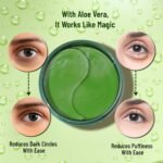 Anubhav Janni Green Eye Patches Hydra Anti Wrinkle Serum Patch Treats Dark Circle  Fine Lines Wrinkles Enriched With Collagen Aloe Vera Extract Shad 60 Pcs Patch for Puffy Eyes (Pack Of Pcs) - Image 4