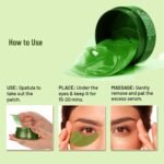 Anubhav Janni Green Eye Patches Hydra Anti Wrinkle Serum Patch Treats Dark Circle  Fine Lines Wrinkles Enriched With Collagen Aloe Vera Extract Shad 60 Pcs Patch for Puffy Eyes (Pack Of Pcs) - Image 8