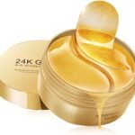 Anubhav Janni Golden Eye Mask 24K Gold Under Patches with Pure Collagen Hyaluronic Acid Anti Aging Dark Circles Remover Puffiness Reducer Wrinkle Repair Youthful Refreshed Eyes (Pack Of 1 Pcs)