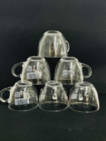 Anubhav Janni Tea Cup 80ml Glass Classic Tea Cup Mug Coffee Green Cups Short Glasses Each Beer Cups Transparent for Tea Coffee Herbal Lemon Milk Cup Hot Cold Drinks (Pack Of 6 Pcs) - Image 7