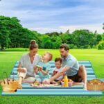 Anubhav Janni Picnic Blanket Beach Blankets Inch Sandproof Mat Waterproof Quick Drying Outdoor Travel Camping Park Lawn Extra Foldable and Portable Multi Purpose (Pack Of 1 Pcs) - Image 2