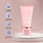Anubhav Janni Night Wrapping Mask Biocollagen with Real Collagen Peel Off Facial For Glowing Skin Deep Hydration Anti Aging Korean Glass Skincare Wrinkle Reduction (Pack Of 1 Pcs) - Image 3