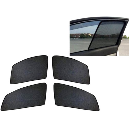 Anubhav Janni Car Side Window Curtains Swift Sun Shade for Maruti Suzuki Half Cut Front Window Black (4 Pcs) Anubhav Janni Car Side Window Curtains Swift Sun Shade for Maruti Suzuki Half Cut Front Window Black (4 Pcs) - Image 1