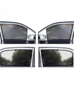 Anubhav Janni Car Side Window Curtains Swift Sun Shade for Maruti Suzuki Half Cut Front Window Black (4 Pcs) - Image 5