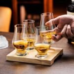 Anubhav Janni Frozen Dessert Cup 200ml Ribbed Glass Tumbler Clear Fluted Drinking Glasses for Water Juice Whisky Cold Drinks Premium Transparent Glassware for Home Kitchen (Pack Of 6 Pcs) - Image 3