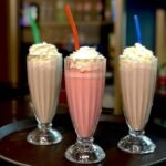 Anubhav Janni Falooda Mug 360ml Vintage Mugs Set Glass Sundae Cups Retro Style Milkshake Glasses for Ice Cream Bubble Tea Cocktails Juice Dishwasher Safe Crystal Iced Coffee (Pack Of 6 Pcs) - Image 3