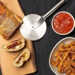 Anubhav Janni Steel Pizza Cutter Stainless Wheel  Multipurpose Kitchen Tool for Pizza Sandwiches Pastries Cakes Rolling Home Restaurant Use Durable Blade with Easy Grip Handle (Pack Of 1 Pcs) - Image 3