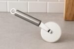 Anubhav Janni Steel Pizza Cutter Stainless Wheel  Multipurpose Kitchen Tool for Pizza Sandwiches Pastries Cakes Rolling Home Restaurant Use Durable Blade with Easy Grip Handle (Pack Of 1 Pcs) - Image 6
