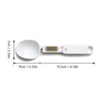 Anubhav Janni Electronic Digital Scale Measuring Spoons Spoon Coffee Spices More Oil Salt Sugar Spices Weight Diet Multi Function Coffee (Pack Of 1 Pcs) - Image 4
