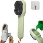 Anubhav Janni Shoes Cleaning Brush Multifunctional Liquid Shoe with Box Laundry Brushes Clothes Refillable Handle Sneakers Household Durable Bristle (Pack Of 1 Pcs)