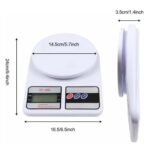Anubhav Janni Sf 400 Scale Digital Kitchen Weighing Scale Precision Food with LCD Display for Cooking Home Use Electronic Use Diet 10kg Food Fruits Cooking High Backlit (Pack Of 1 Pcs) - Image 3