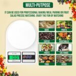 Anubhav Janni Sf 400 Scale Digital Kitchen Weighing Scale Precision Food with LCD Display for Cooking Home Use Electronic Use Diet 10kg Food Fruits Cooking High Backlit (Pack Of 1 Pcs) - Image 6
