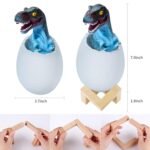 Anubhav Janni 3D Dinosaur Night Light for Kids 16 Colors Changing Lamp with Remote and Touch Control Dimmable USB Rechargeable Bedroom Decor Aesthetic Bedside Boys Girls ( pack of 1 ) - Image 7