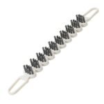 Anubhav Janni New Flexible Gap Cleaning Brush Bendable Crevice for Bathroom Kitchen Faucets Corners Taps Multi Purpose Slim Tool Window Tracks Door Gaps Dust Dirt Remover (Pack Of 1 Pcs)