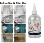 Anubhav Janni Tile Reform Glue (280 Ml) Tile Reform Glue Waterproof Gap Crack Grout Filler Water Resistant Tiles Gaps Grouts Repair Tube Home Office Bathroom Toilets(Pack Of 1 Pcs) - Image 7