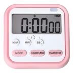 Anubhav Janni Digital Timer Clock Magnetic Multi Function Loud Alarm Retractable Stand Time Management Office Compact Table Watch Pomodoro Timer Sports Small (Pack Of 1 Pcs)