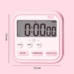 Anubhav Janni Digital Timer Clock Magnetic Multi Function Loud Alarm Retractable Stand Time Management Office Compact Table Watch Pomodoro Timer Sports Small (Pack Of 1 Pcs) - Image 2