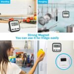 Anubhav Janni Digital Timer Clock Magnetic Multi Function Loud Alarm Retractable Stand Time Management Office Compact Table Watch Pomodoro Timer Sports Small (Pack Of 1 Pcs) - Image 7