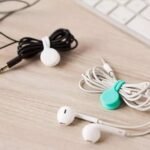 Anubhav Janni Reusable Silicone Magnetic Cable Ties Clips for Bundling and Organizing Headphone Cables USB Hanging Holding Stitching Fabric Twist ( pack of 1 ) - Image 6
