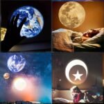 Anubhav Janni Moon Projector Night Light Earth Projection Led Lamp For Bedroom Ceiling Gift Room Décor  ( pack of 1 ) - Image 9