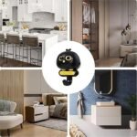 Anubhav Janni Owl Shape Wall Key Holder Decorative Wooden Rack with Hooks Stylish Wall-Mounted Organizer for Entryway Hallway Office Hook Sticker Hanging ( pack of 1 ) - Image 8