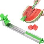 Anubhav Janni Watermelon Cutter Slicer Stainless Steel Fruit Tongs Melon Cuber Fun Kitchen Home Party Cutter Kid Safe Kitchen Picnic Summer Snacking (Pack Of 1 Pcs)