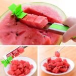 Anubhav Janni Watermelon Cutter Slicer Stainless Steel Fruit Tongs Melon Cuber Fun Kitchen Home Party Cutter Kid Safe Kitchen Picnic Summer Snacking (Pack Of 1 Pcs) - Image 6