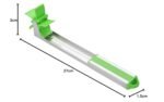 Anubhav Janni Watermelon Cutter Slicer Stainless Steel Fruit Tongs Melon Cuber Fun Kitchen Home Party Cutter Kid Safe Kitchen Picnic Summer Snacking (Pack Of 1 Pcs) - Image 8