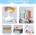 Anubhav Janni Elastic Mesh Soap Bubble Box Saver Dish Highly Hands Free Squatch Holder Extends Life Creates Rich Lather Durable (Pack of 1 Pcs) - Image 4