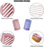 Anubhav Janni Elastic Mesh Soap Bubble Box Saver Dish Highly Hands Free Squatch Holder Extends Life Creates Rich Lather Durable (Pack of 1 Pcs) - Image 6