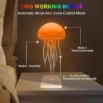 Anubhav Janni Jellyfish LED Night Light Lamp Color Changing Baby Room Decor Lamp ( pack of 1 ) - Image 2