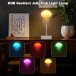 Anubhav Janni Jellyfish LED Night Light Lamp Color Changing Baby Room Decor Lamp ( pack of 1 ) - Image 7