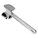Anubhav Janni Meat Hammer Professional 2 Sided Smashing Press One Side Pyramid Textured And Other Plain Use Chicken Meat (Pack Of 1 Pcs)