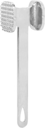 Anubhav Janni Meat Hammer Professional 2 Sided Smashing Press One Side Pyramid Textured And Other Plain Use Chicken Meat (Pack Of 1 Pcs) - Image 2