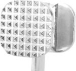 Anubhav Janni Meat Hammer Professional 2 Sided Smashing Press One Side Pyramid Textured And Other Plain Use Chicken Meat (Pack Of 1 Pcs) - Image 3
