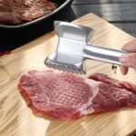 Anubhav Janni Meat Hammer Professional 2 Sided Smashing Press One Side Pyramid Textured And Other Plain Use Chicken Meat (Pack Of 1 Pcs) - Image 8