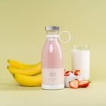 Anubhav Janni Portable Cup Juicer Bottle Mini Wireless Personal Size Blender for Smoothies and Shakes with 4 Blades USB Rechargeable Cups For Home Travel Gym Office Fruits (Pack Of 1 Pcs) - Image 4