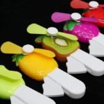 Anubhav Janni Fruit-Shaped Mini Hand Fan with Bubble Blower Kids Summer Toy Beat The Heat These Cute Fans ( pack of 2 ) - Image 9