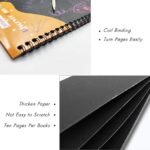 Anubhav Janni Scratch Art Books for Kids Rainbow Magic Paper Black it Off Crafts Notes Boards Sheet with Wooden Stylus (Pack of 1) - Image 2