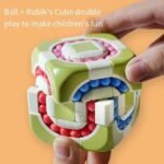 Anubhav Janni Finger Rotate Rubik Cube – The Ultimate Brain-Boosting Puzzle for Endless Fun Learning to Kids and Adults ( pack of 1 ) - Image 2